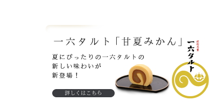 四国名菓一六タルト「甘夏みかん」